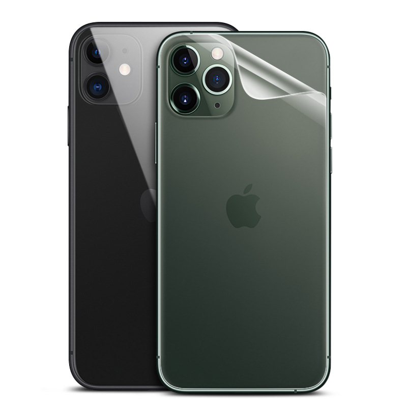 Compatible with Apple, Back Protective Hydrogel Film For IPhone