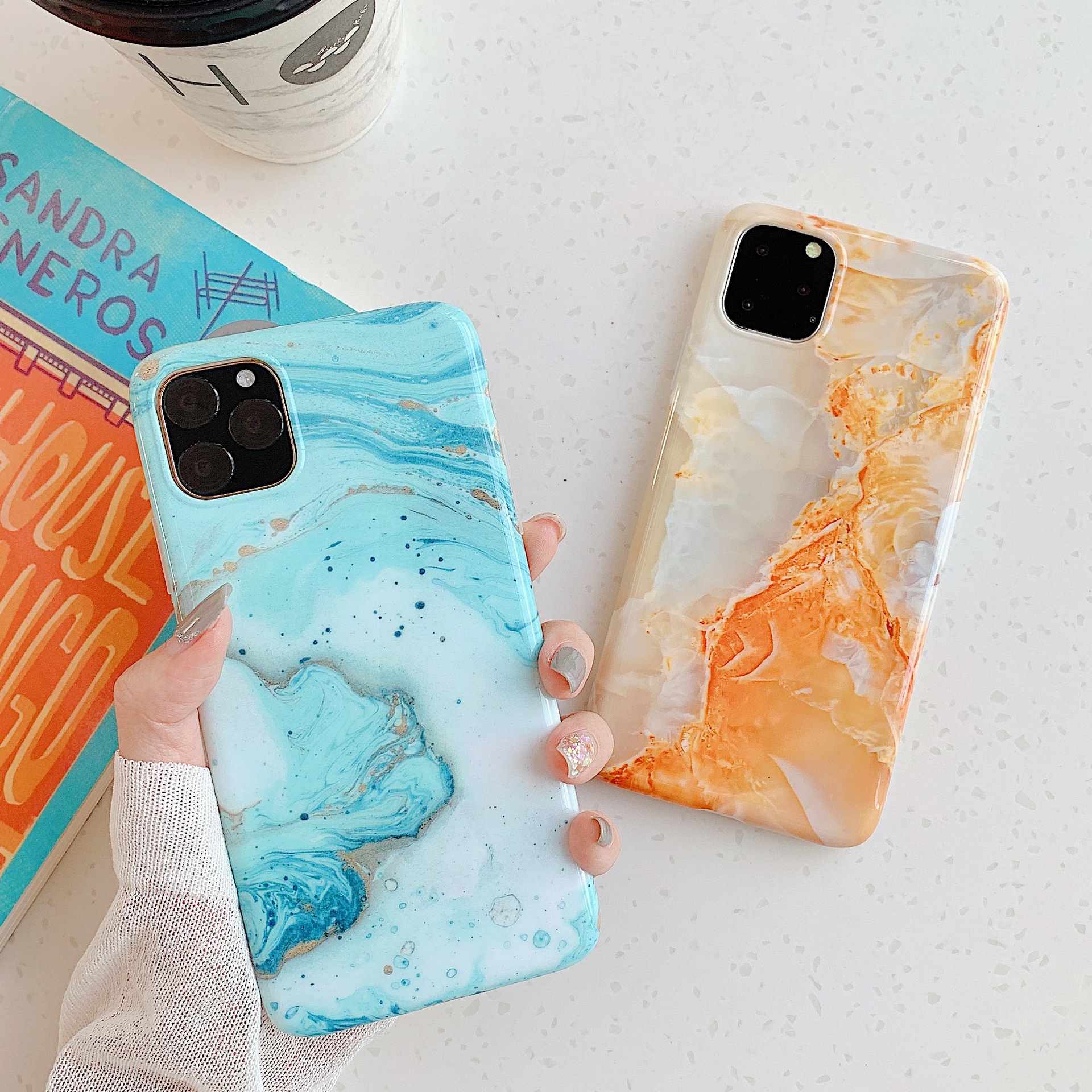 Marble phone case