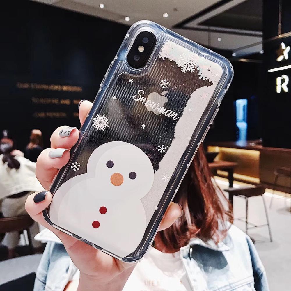 Snowman phone case