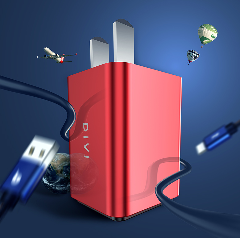 Compatible with Apple , The first Weihua charging head Android universal v20 multi-port USB plug flash charge genuine xsmax fast flat