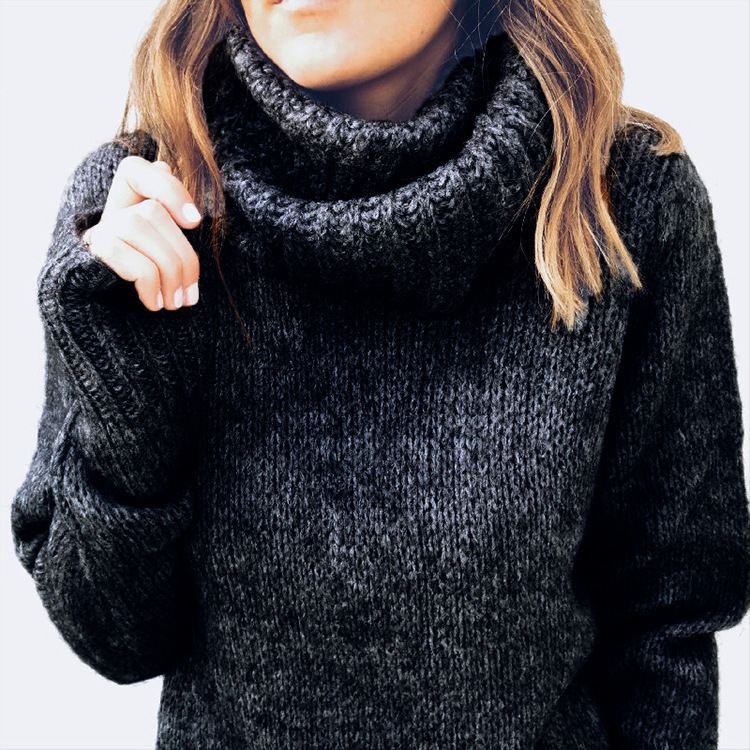 Long Sleeve Turtleneck Pullover