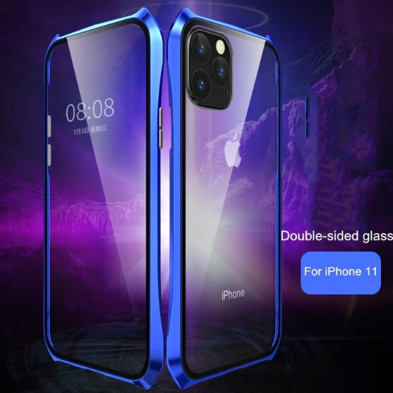 Glass magnetic king protective cover