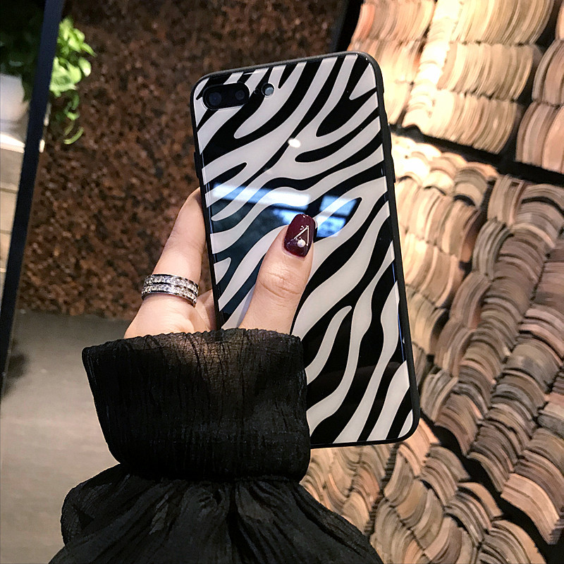 Leopard zebra phone case