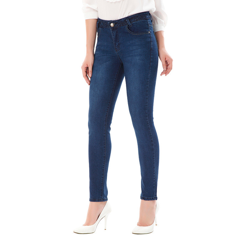 Oversized high-rise jeans