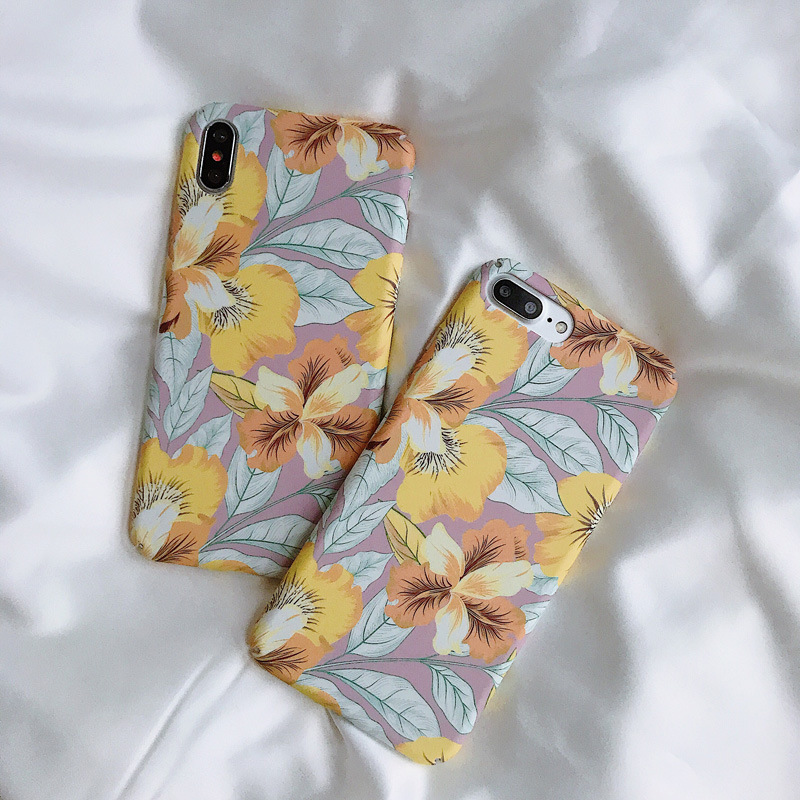 Fashion flower phone case cover