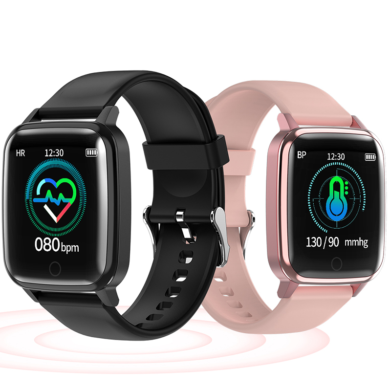 Newwear R1 Exclusive Female Physiology Test Heart Rate Blood Pressure Monitor 1.3inch Large View Screen Smart Watch