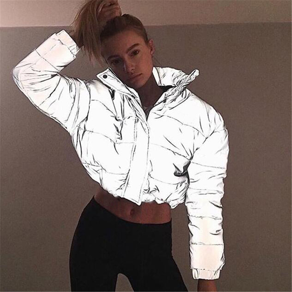 Reflective silver coat