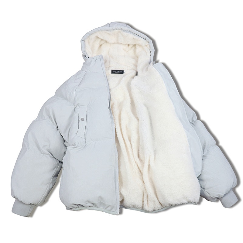 Couple's cotton wool lamb velvet jacket