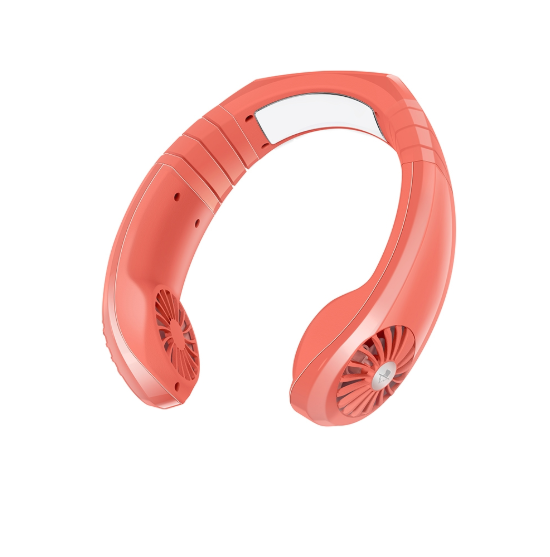 Hanging neck cooling fan