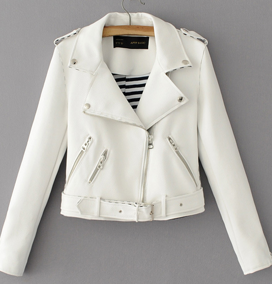 Faux Leather Jacket