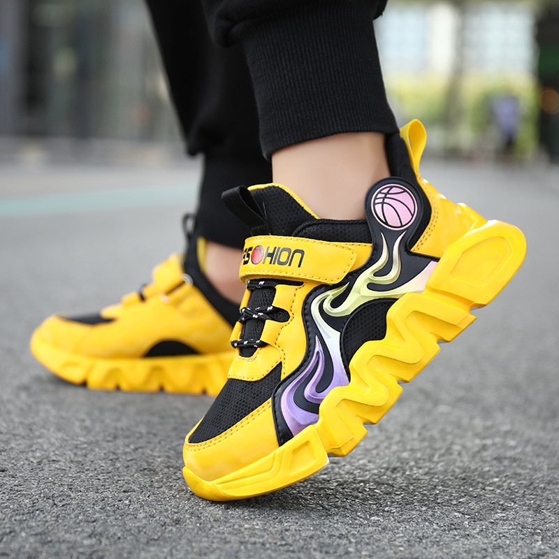 Leather Boys' Sports Shoes Casual Running Shoes