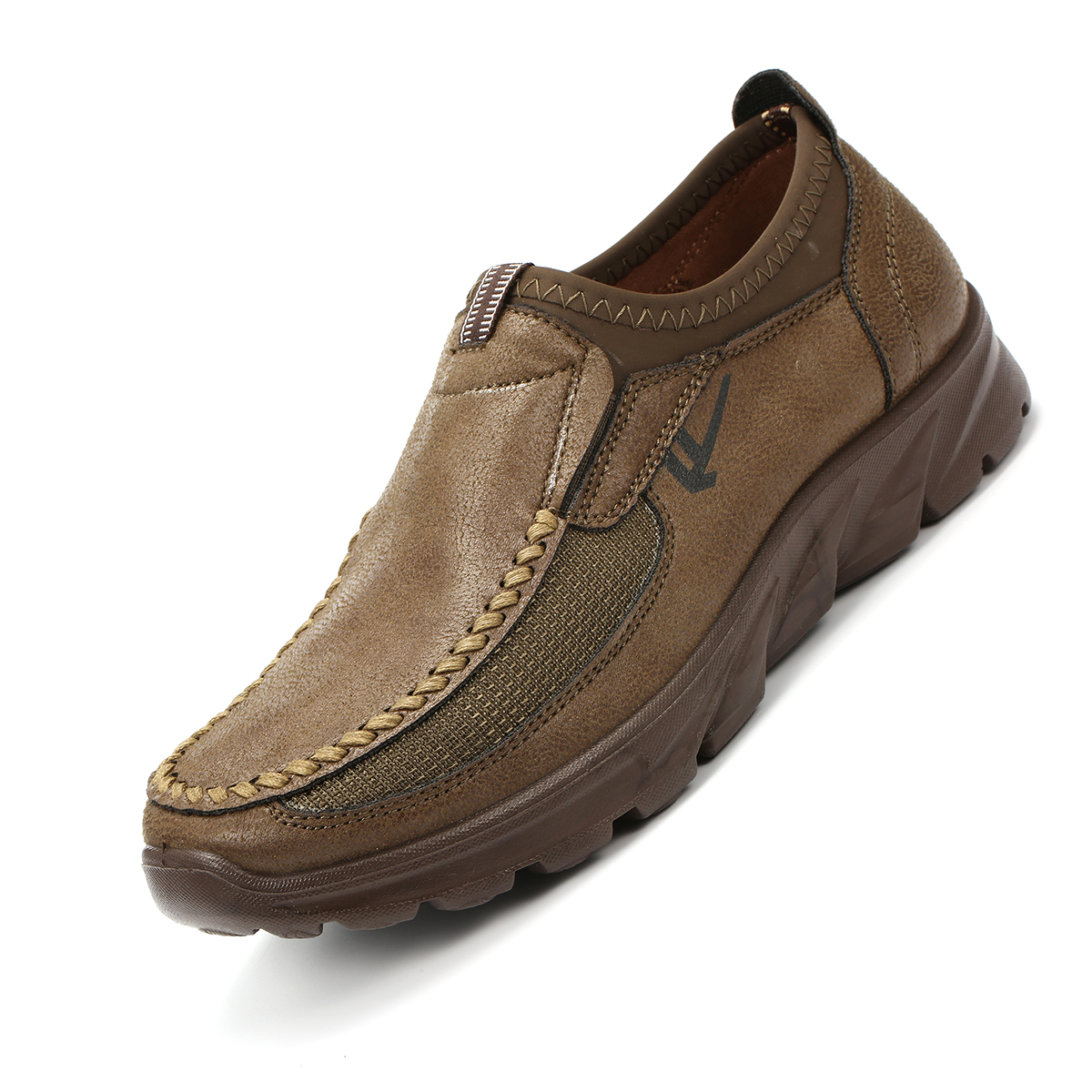 Men's Casual Flat Loafers Shoes Walking Hiking Shoes Anti-silp Running Shoes
