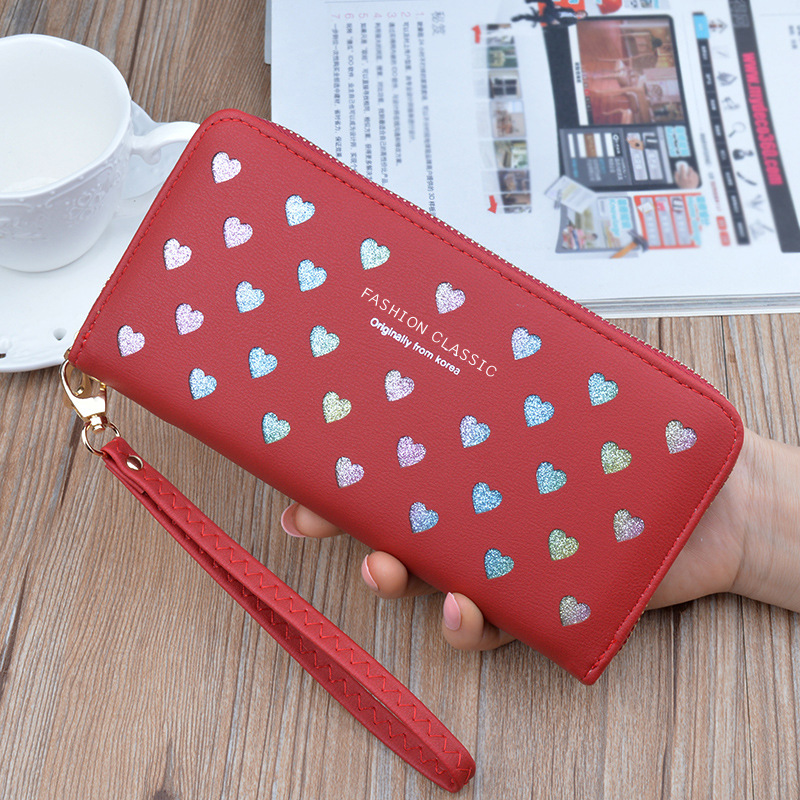 Wallet Lady Long Zipper Large Capacity Mobile Phone Bag