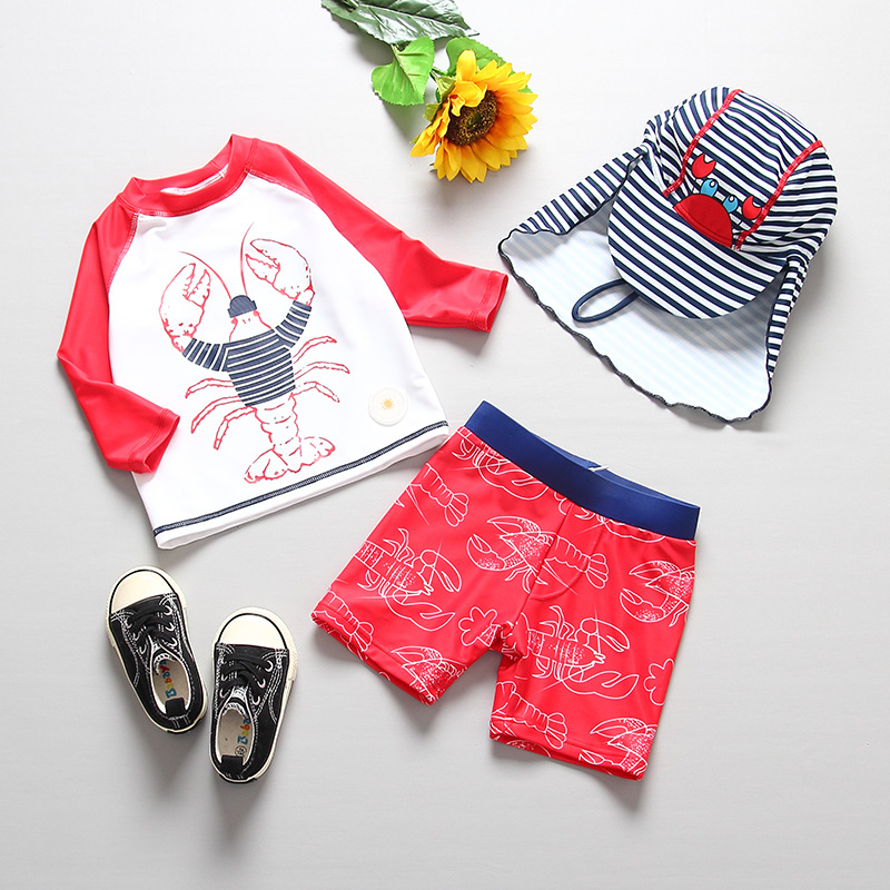 Sunscreen Quick-Drying Boy Swimming Surf Suit