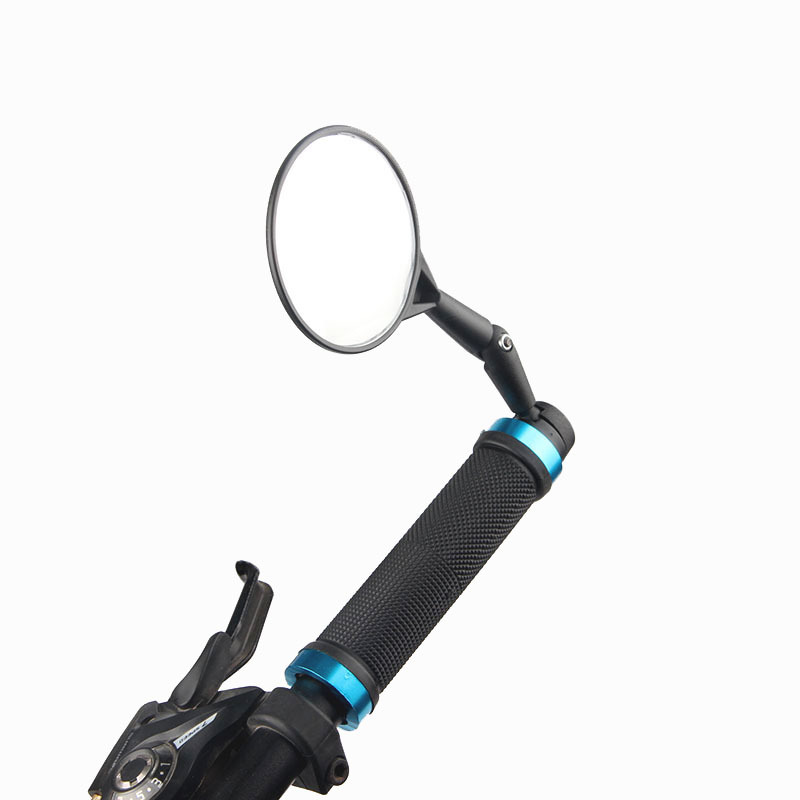 Bicycle rearview mirror to plug the reflector