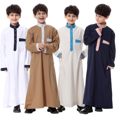 Middle Eastern Teen Boy Robe
