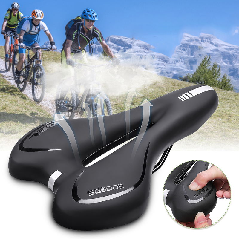 28x16x8cm Bike Saddle Comfortable Gel Pad Bicycle Cushion MTB Mountain Equipment