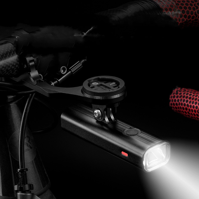 Bicycle Light Hoisting Front Light Night Riding Bracket Strong Light Flashlight 
