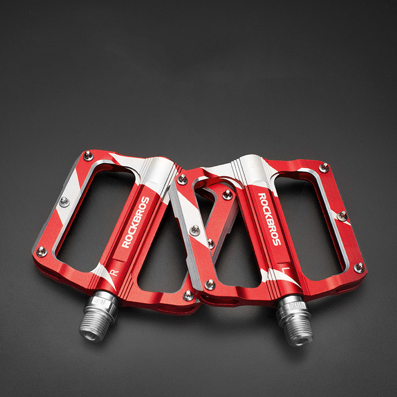 Non-slip aluminum alloy road bike pedals