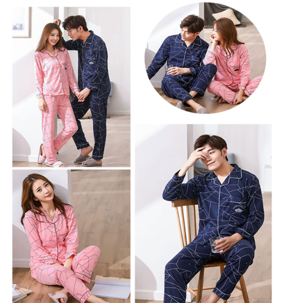 Couple pajamas cardigan