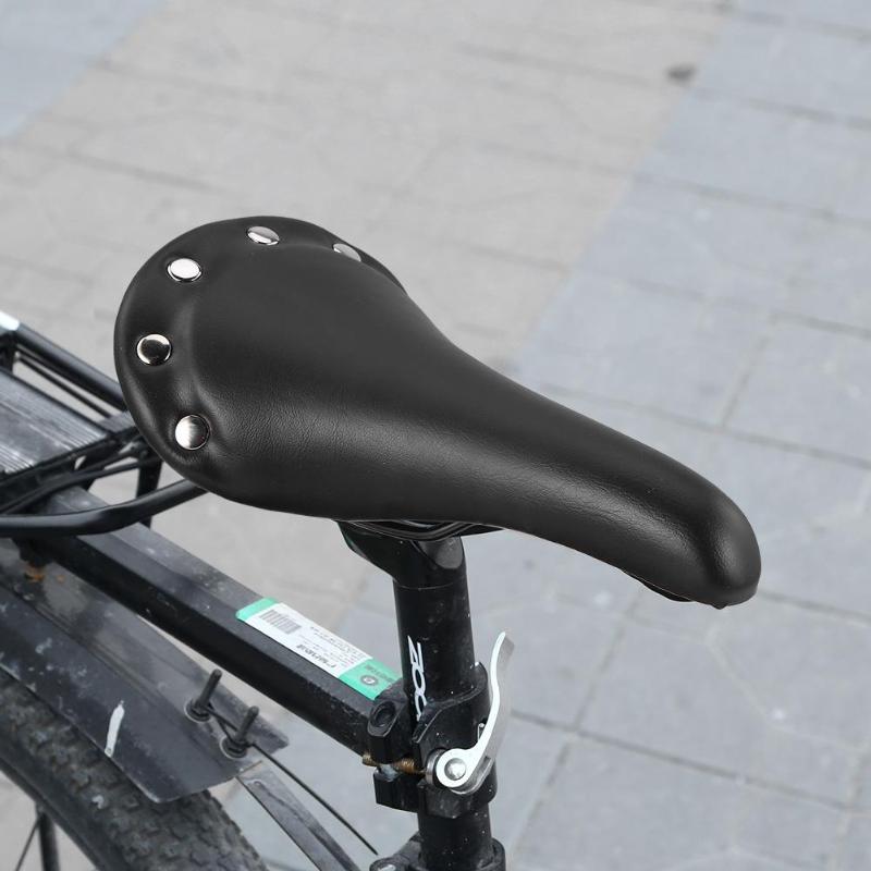 Vintage rivets waterproof saddle saddle