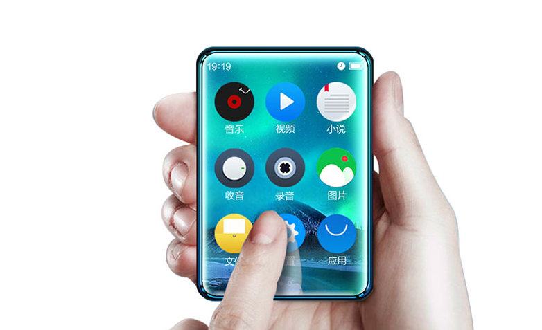 Full touch screen MP3 player