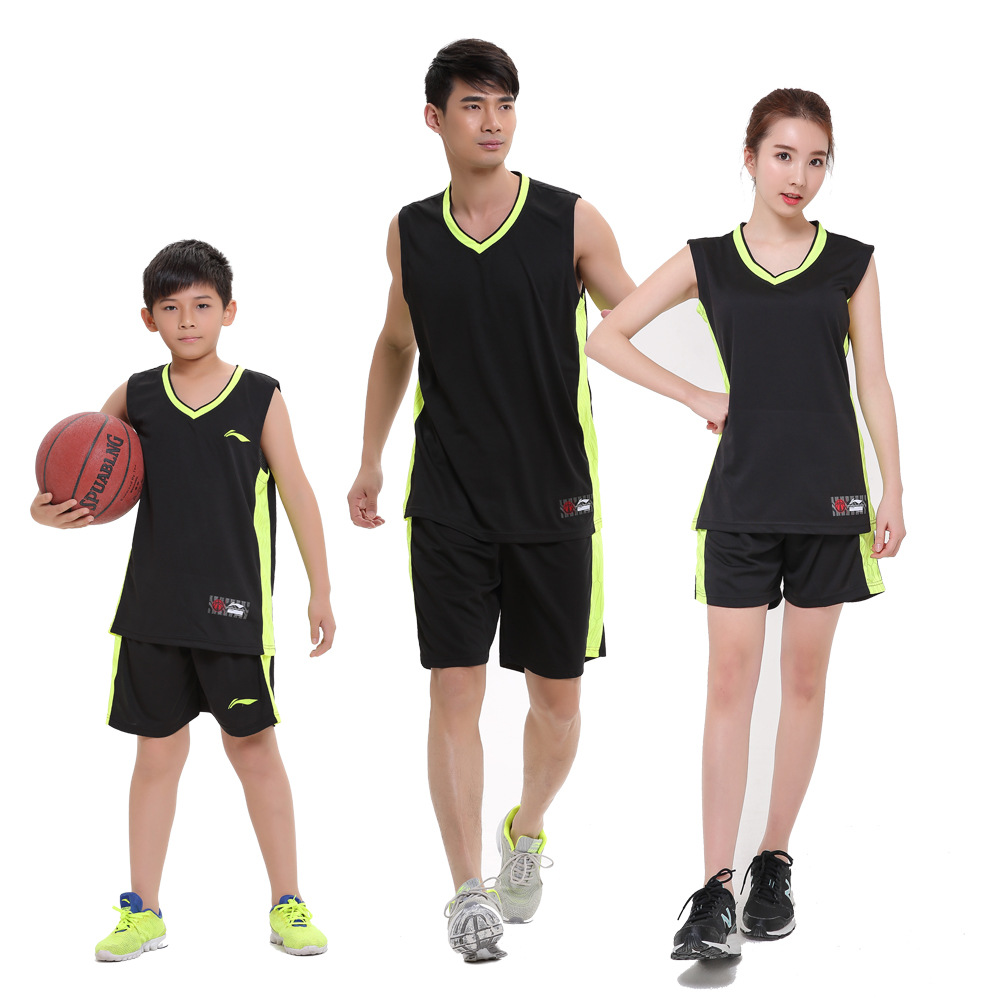 Female Children Basketball Code Suit Custom DIY Basketball Clothing Training Service