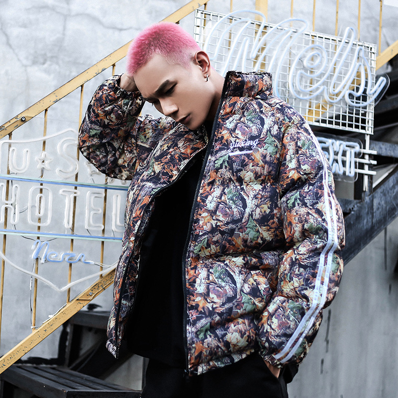 Hip hop oversize cotton jacket