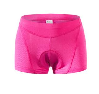 Female Cycling Underwear With Silicone Pad