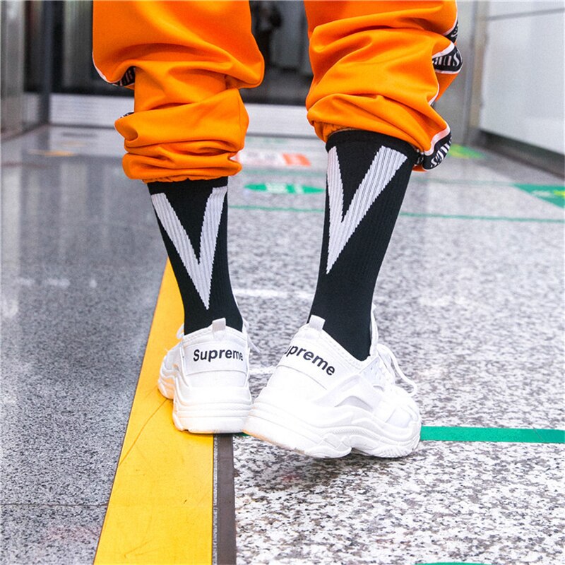 Skateboarding cotton socks