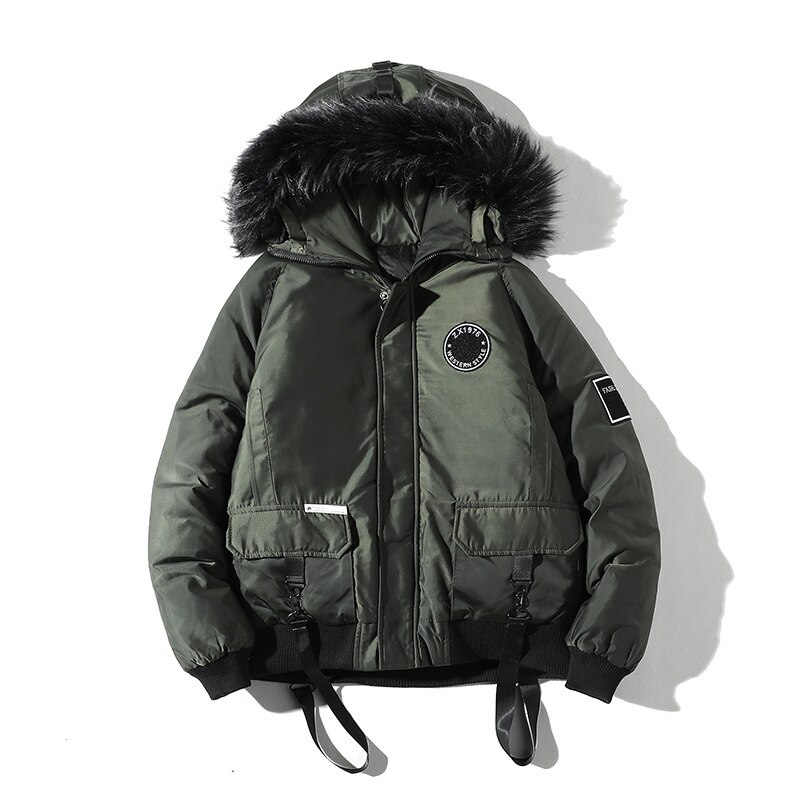 Down coat loose men's jacket
