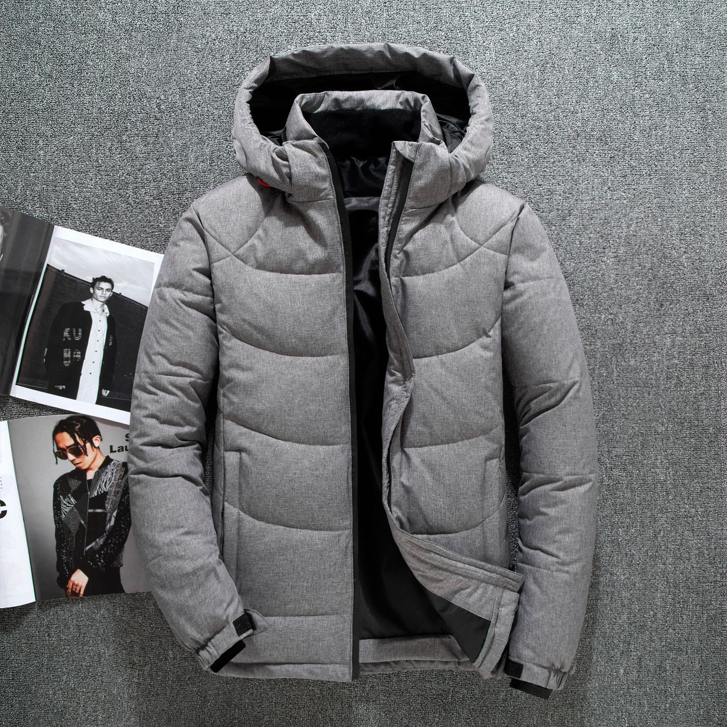 Warme winterjas heren