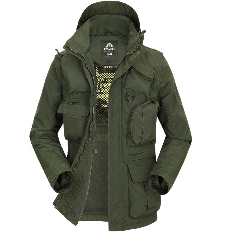 Winter Men's Outdoor Leisure Cashmere Jacket