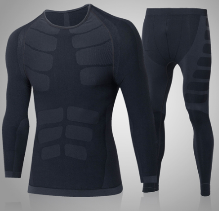 Sports tights and leggings suit the new leisure breathable running long-sleeve outdoor training suit for autumn and winter