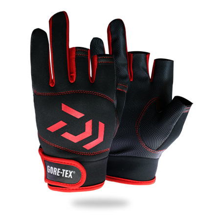 Factory direct sales of new breathable wear-resisting door exposed three fingers fishing gloves fishing sea fishing competitive a hair