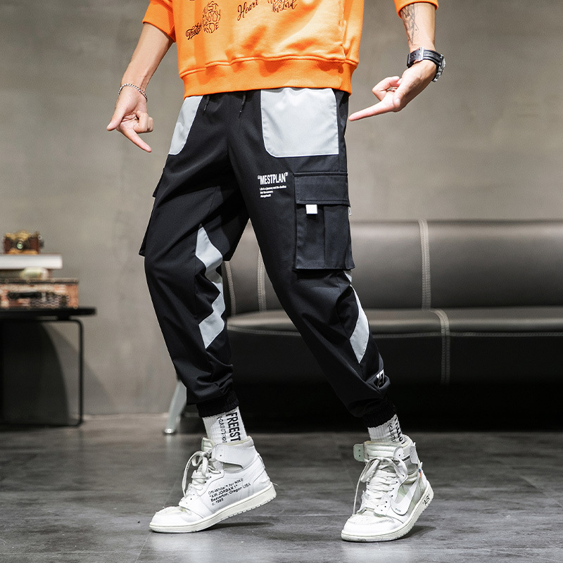 Men's casual pants sports loose