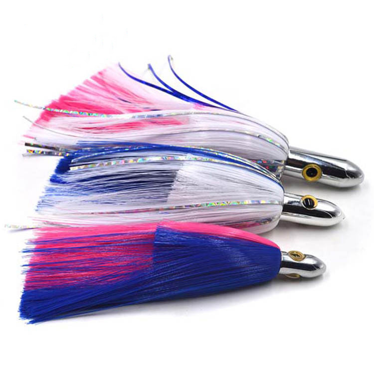 Copper Head Nylon Silk Octopus Bait