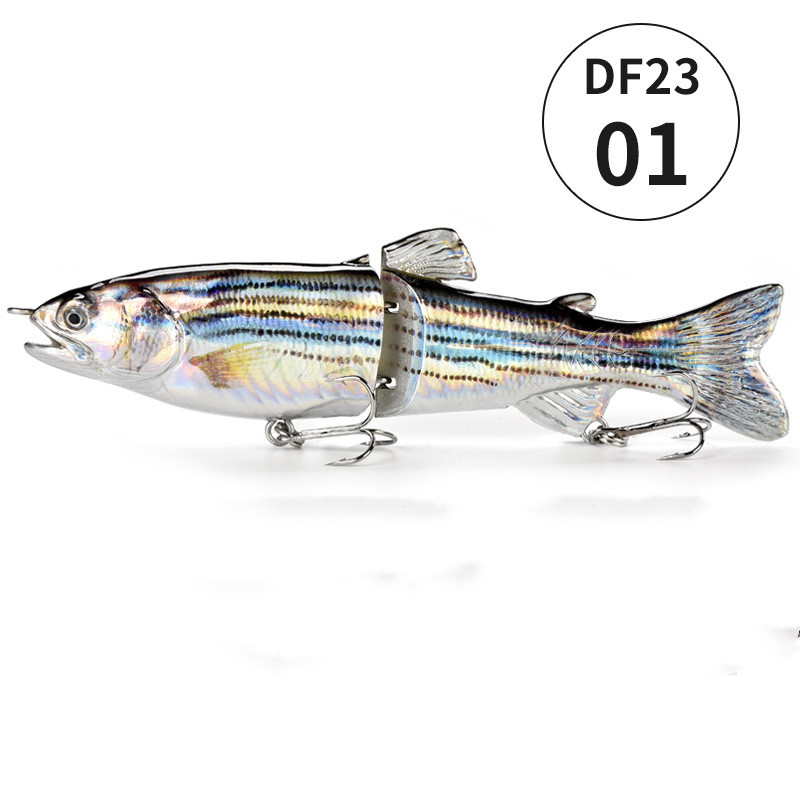 Multi-section lures two-section vib fishing artificial lure