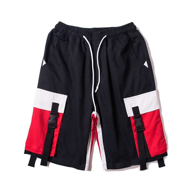 Workwear shorts men's five pants