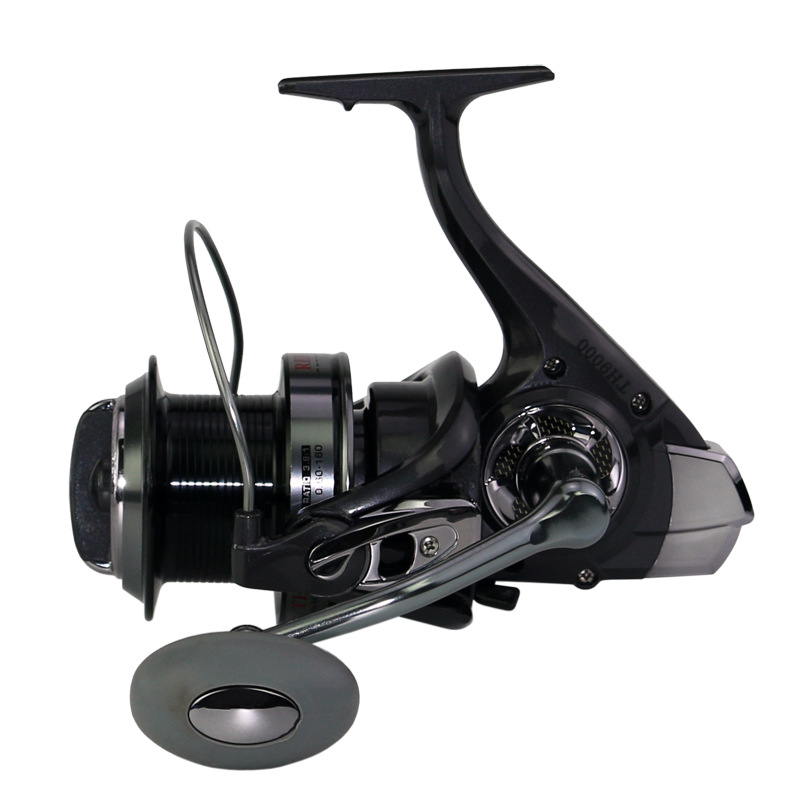 deep line cup long throw wheel without gap reel