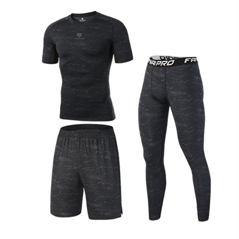 Sportswear suits running training T-shirt basketball tights