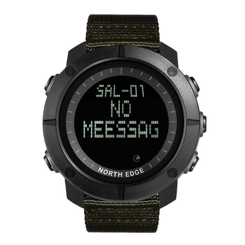 Outdoor men's multi-function electronic waterproof watch