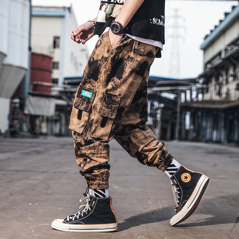 Casual multi-pocket overalls