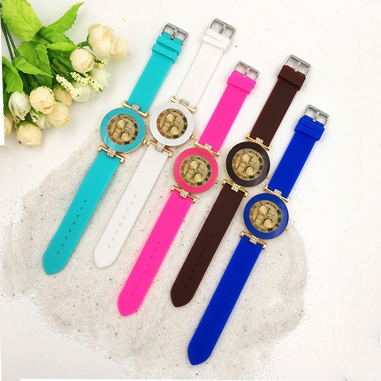 Silicone quartz watch