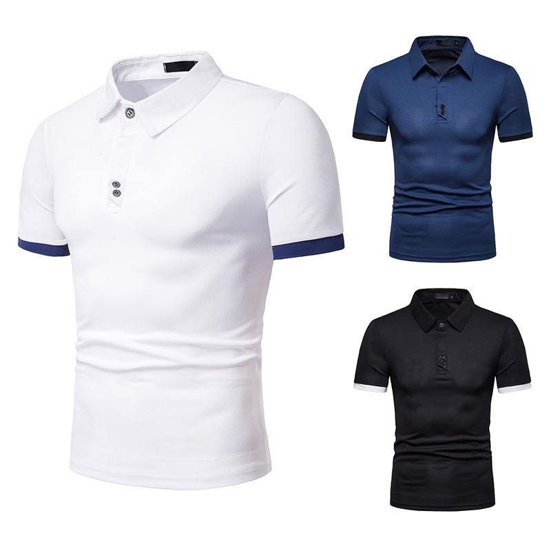 Summer new men's casual basic loose large size short-sleeved T-shirt
