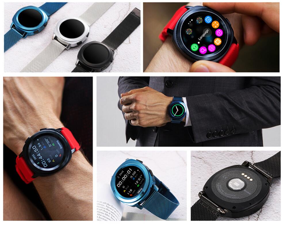 Gomex Universal Smart Watch Bluetooth Mobile Call  Bracelet Heart Rate Monitoring Waterproof Running Multifunctional  Men S Walker