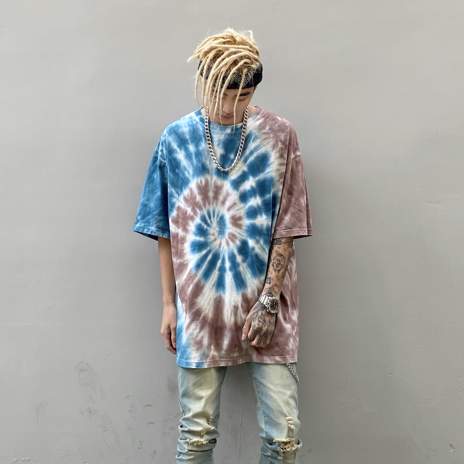 Street fashion art short sleeve
