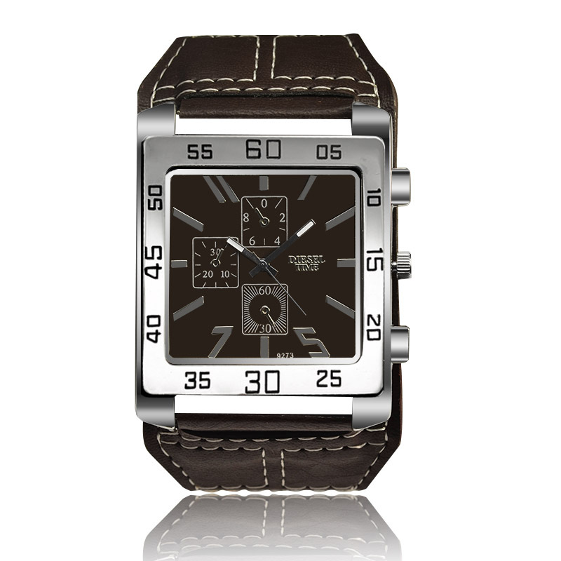 Casual Sports Watch Military Watch Square Dial