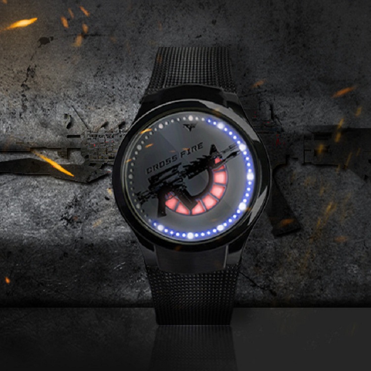 CF Crossfire Game Peripheral Mall Touch Screen Watch Luminous Waterproof