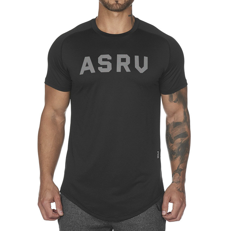 Men's t-shirt quick-drying fitness short sleeve